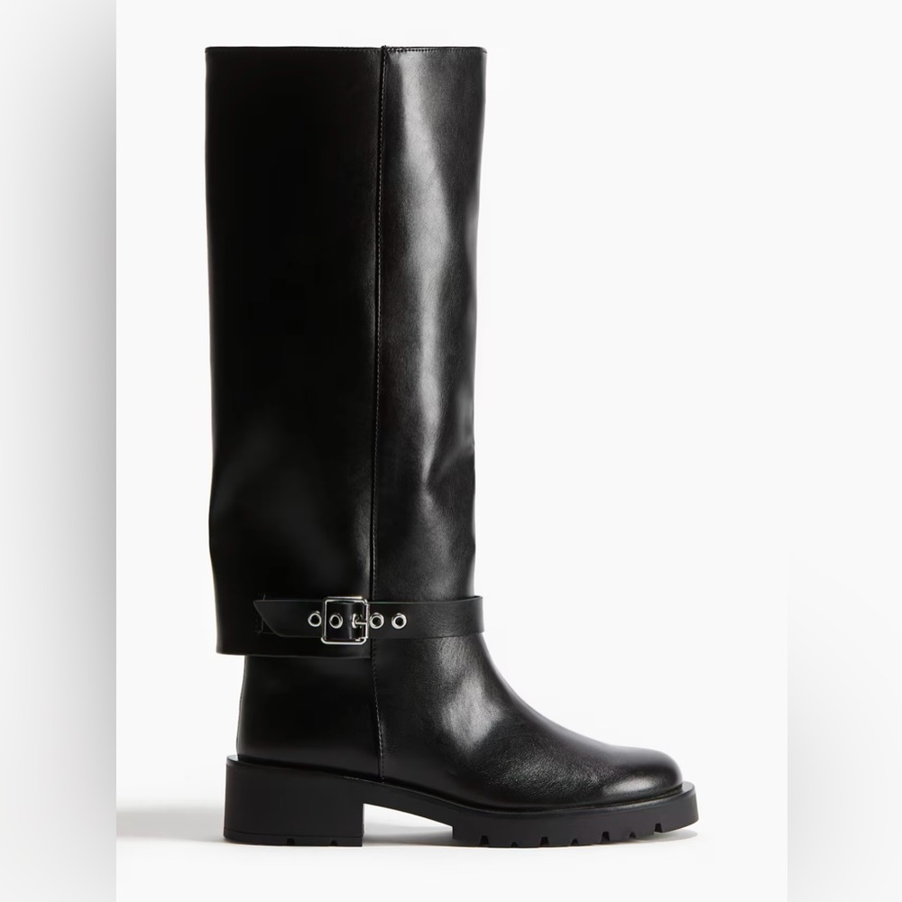 H&M Black Over the Knee Boots